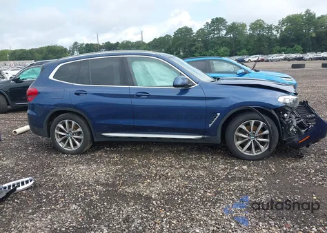 2019 BMW X3 xDrive30I z USA, uszkodzony, nr VIN 5UXTR9C55KLE16613